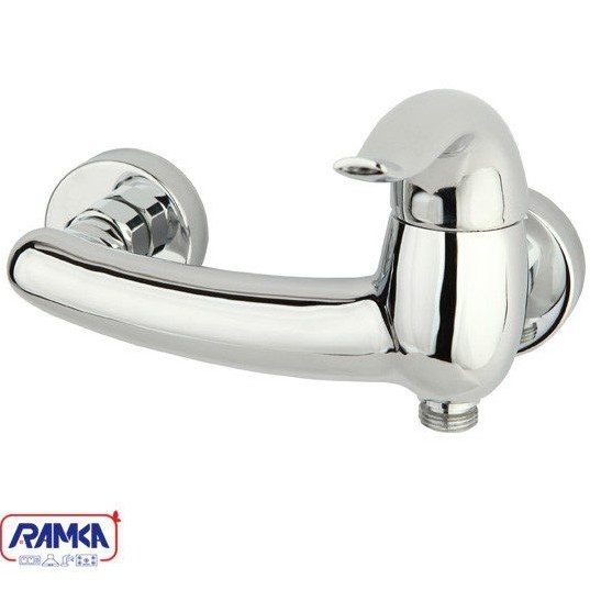 شیر توالتی مدل اکتاو کروم شیرآلات راسان